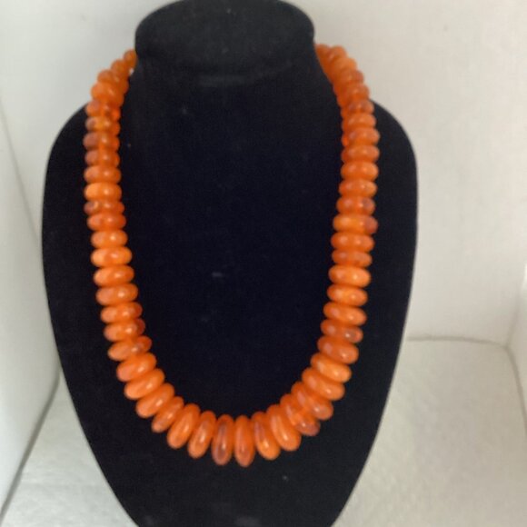 STATEMEANT AUTUMN NECKLACE AMBER - Picture 2 of 6